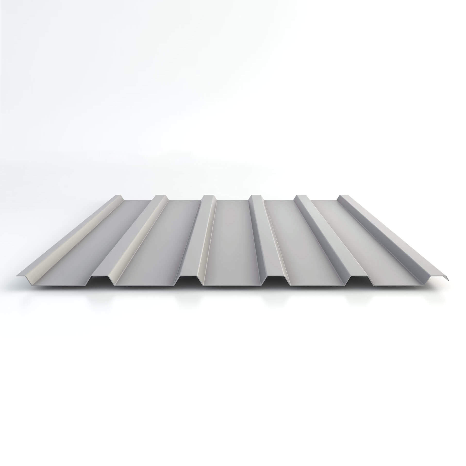 Trapezblech 35 207 Dach 0 63 Mm RAL 9006 Wei aluminium Nordbleche trapezblech-35-207-dach-0-63-mm-ral-9006-wei-aluminium-nordbleche