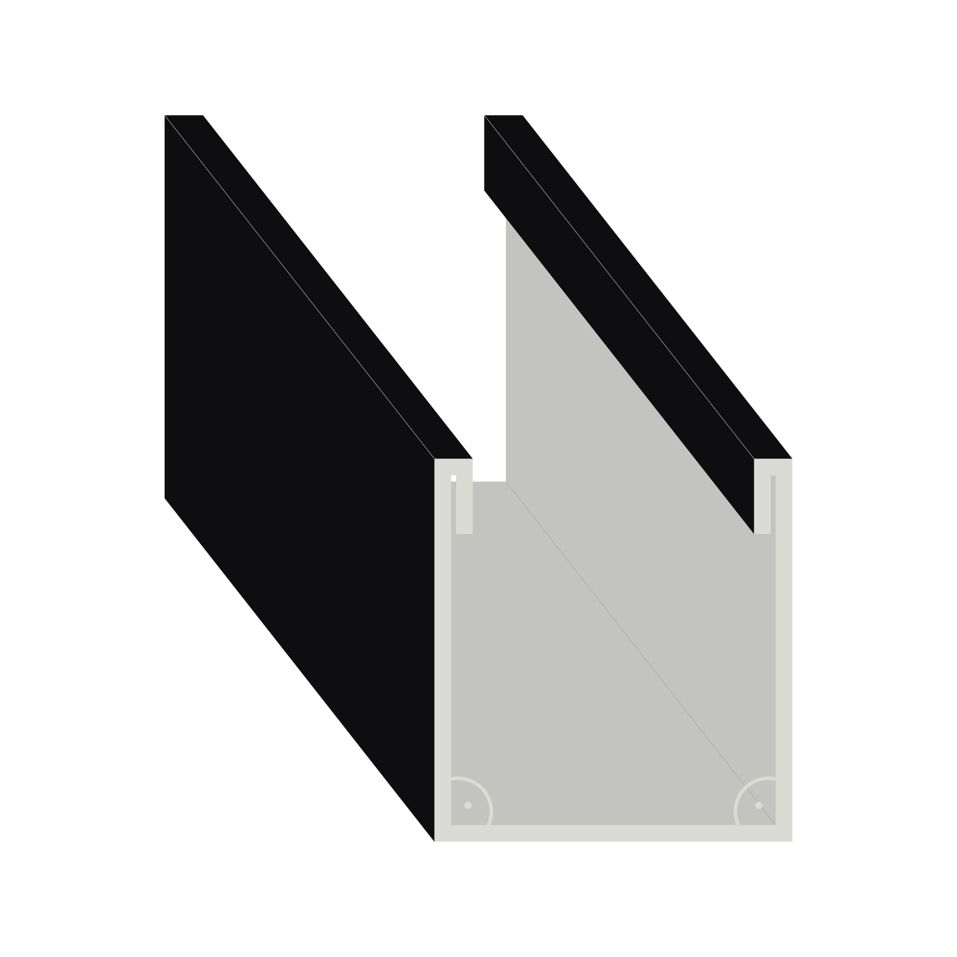 U-Profil, RAL9005