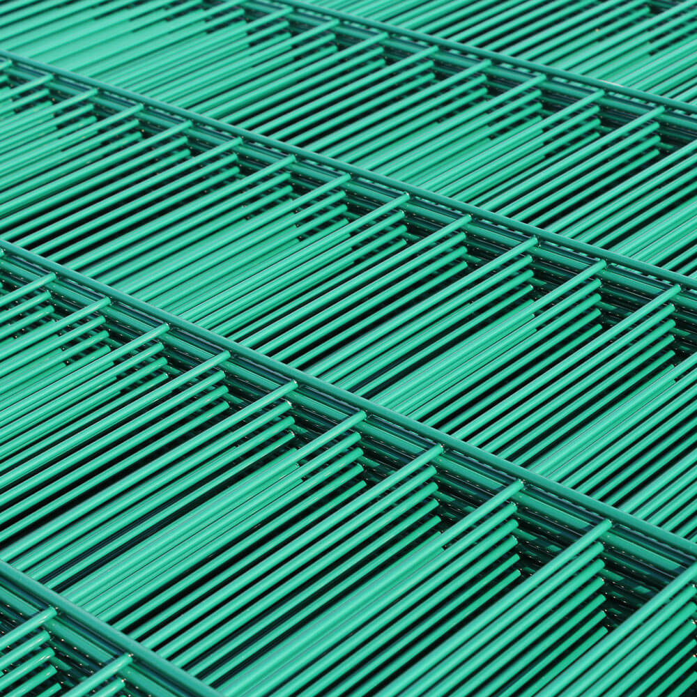 Doppelstabmattenzaun Moosgrün