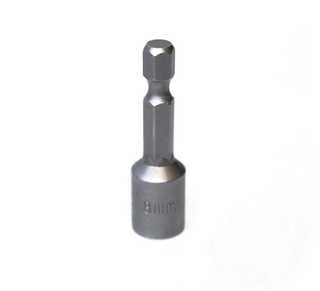 Magnetbit in Grau, 8mm