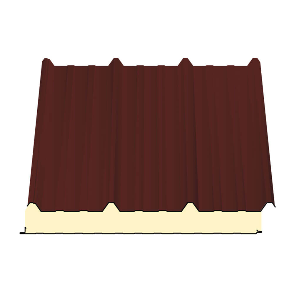 Sandwichpaneel 39/333, RAL8012