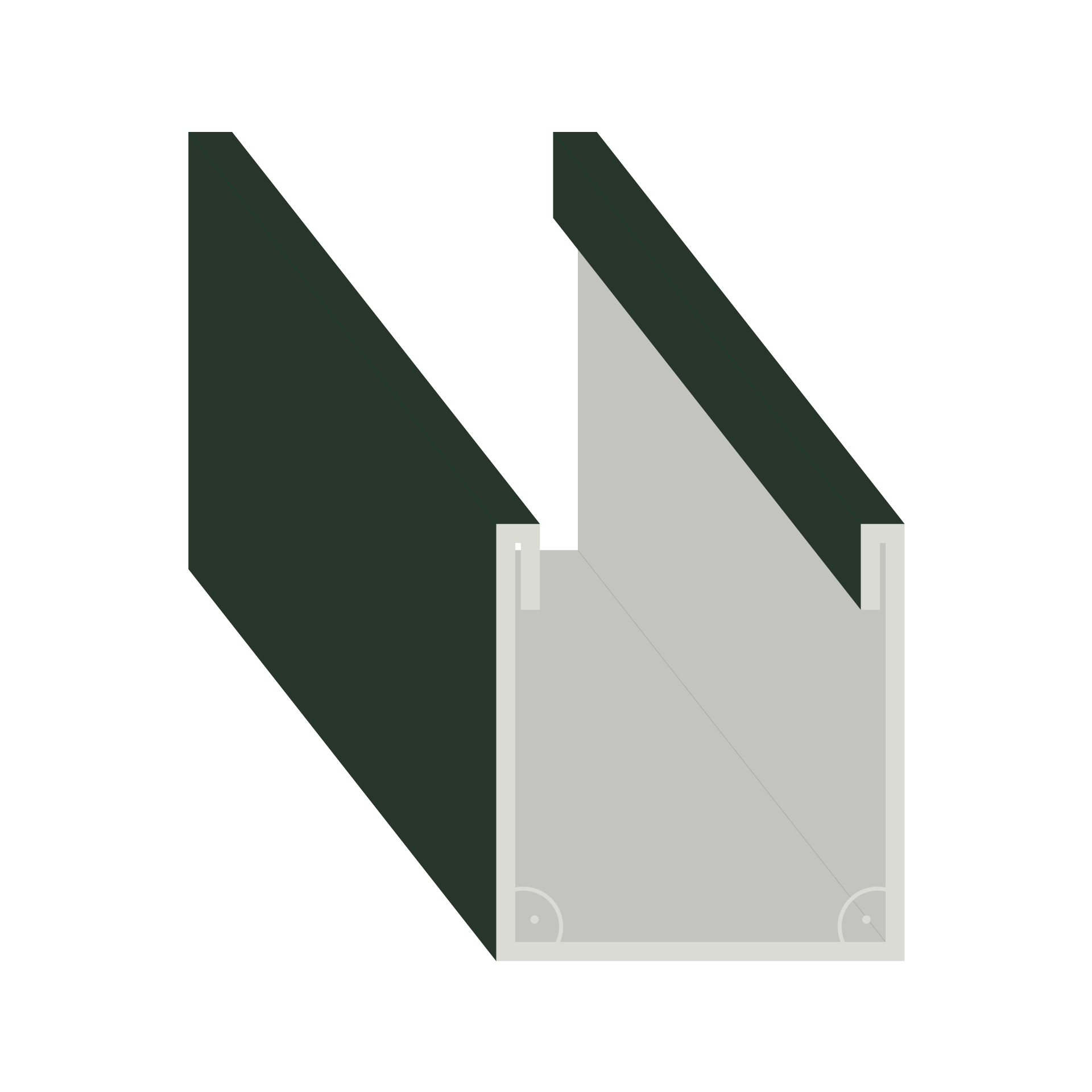 U-Profil, RAL6009
