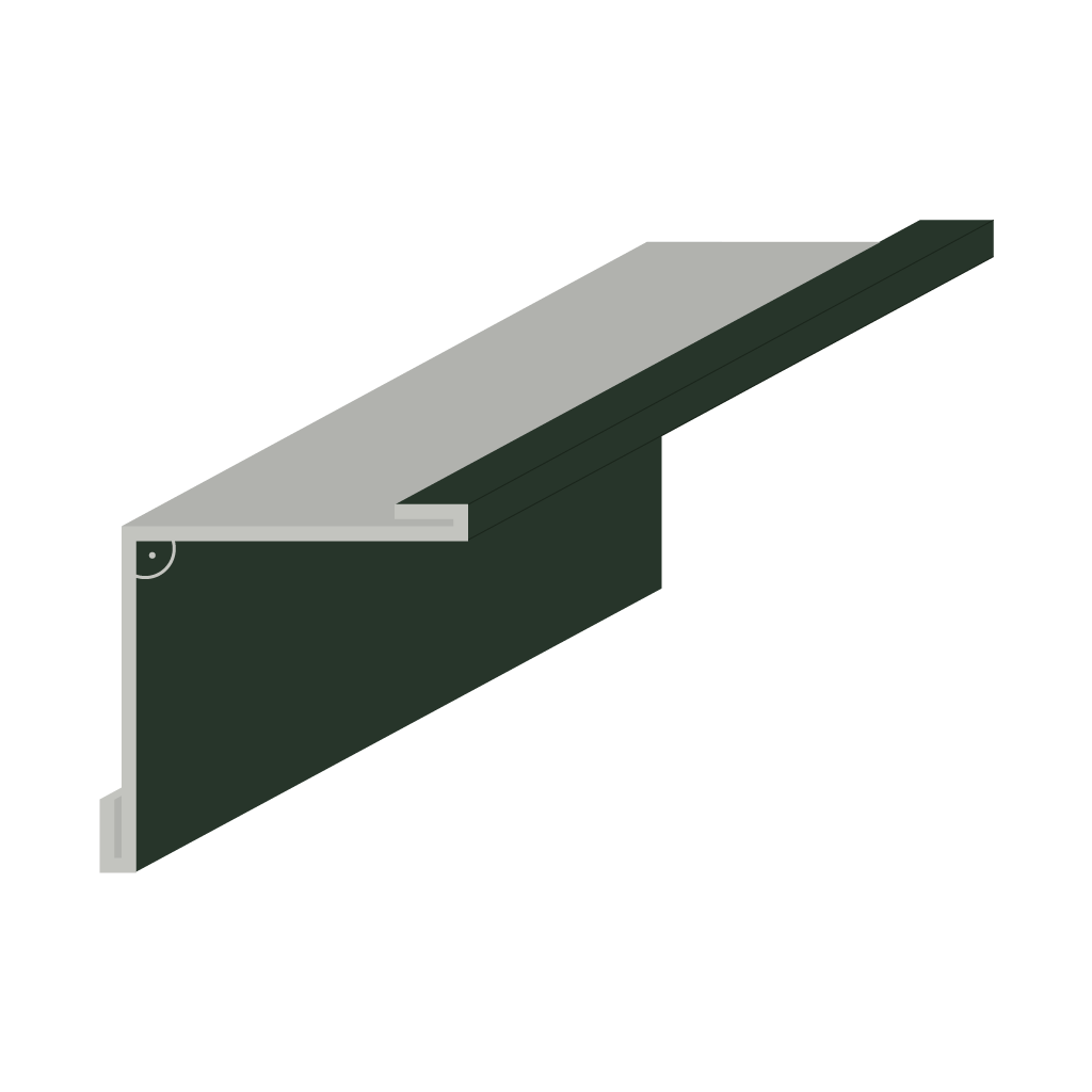 Inneneckwinkel RAL6009