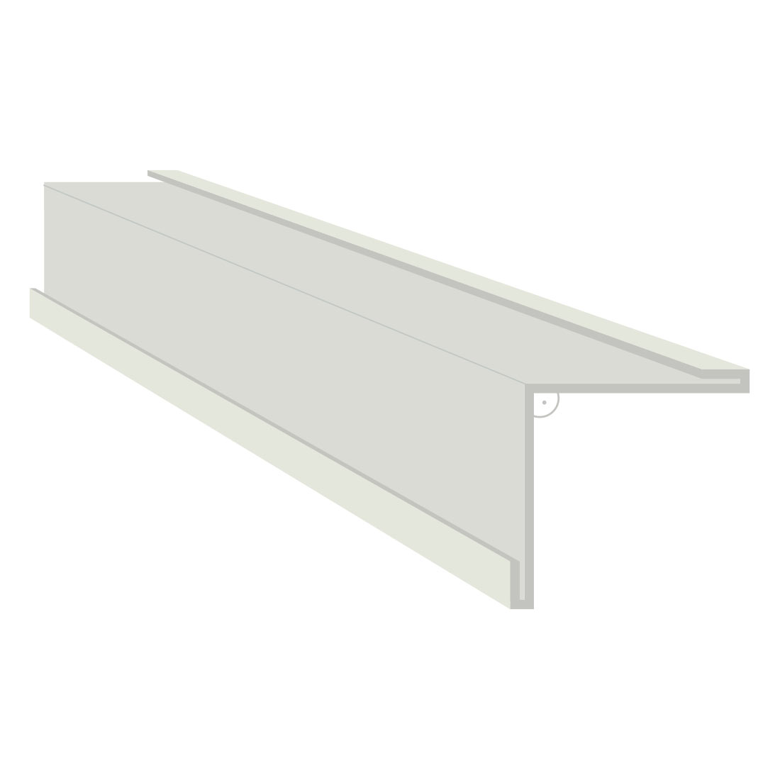 Inneneckwinkel, 9002, untere Seite