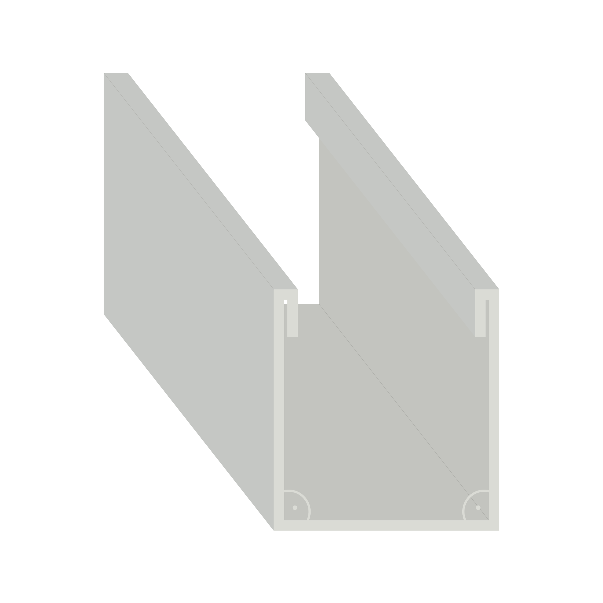 U-Profil, RAL7035
