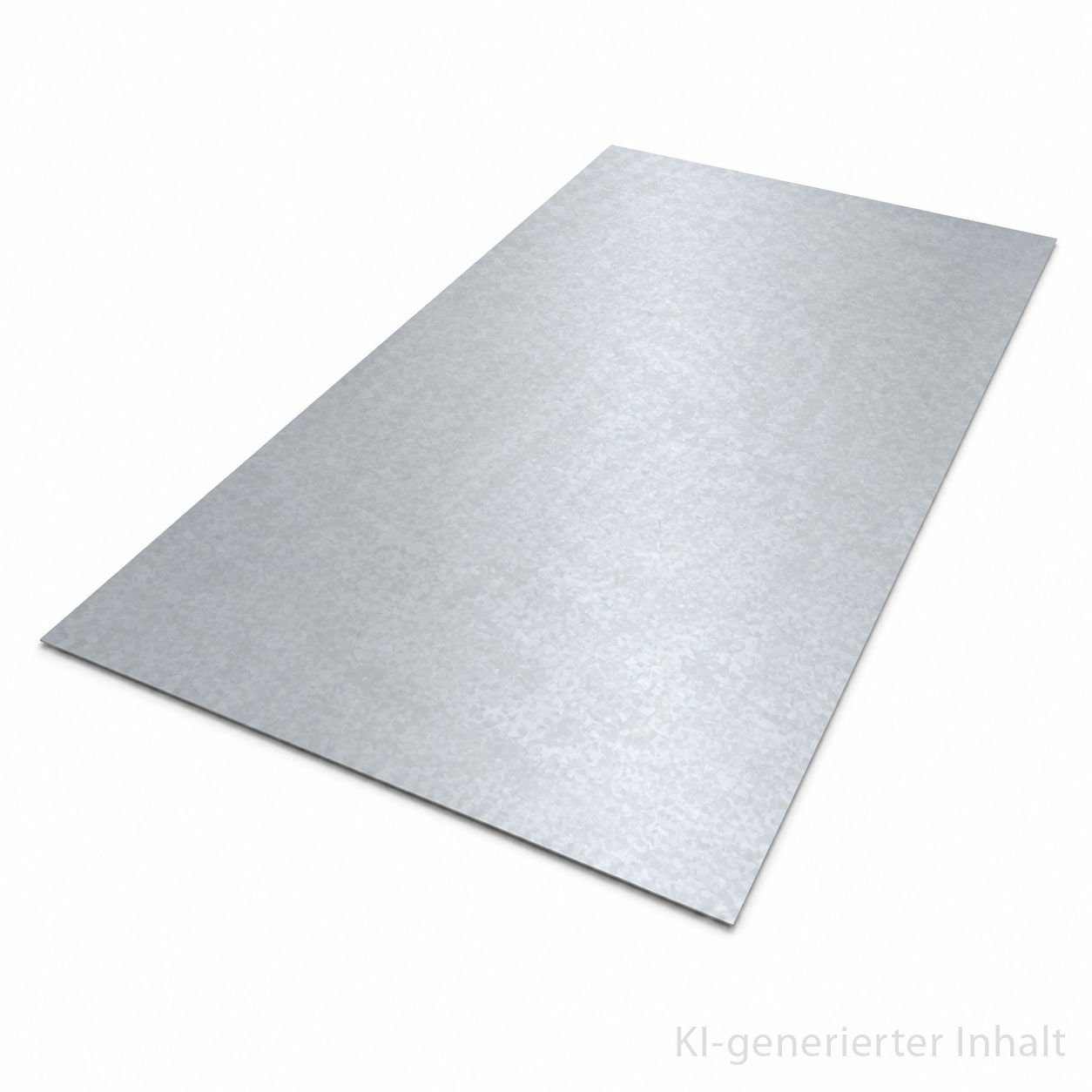 Flachblech in Aluzink (KI-generierter Inhalt)