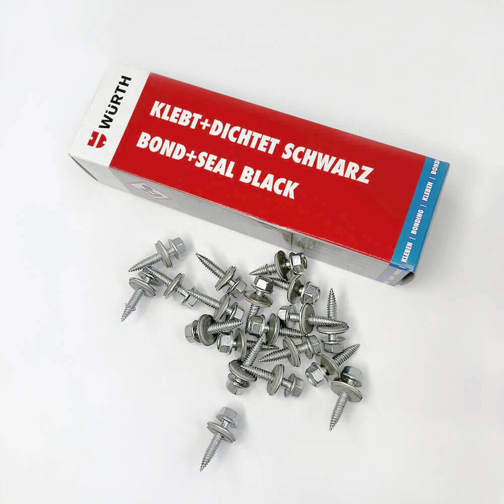 Montageset für Rohrmanschetten