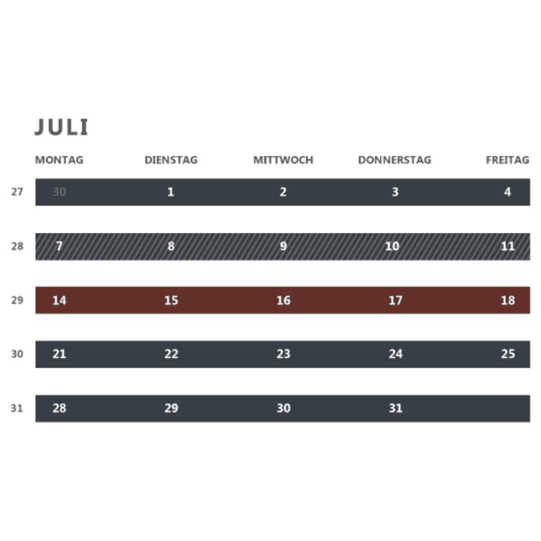 Werksverkauf Juli 2025