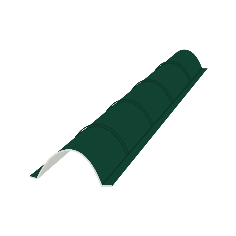Rundfirst, RAL 6005