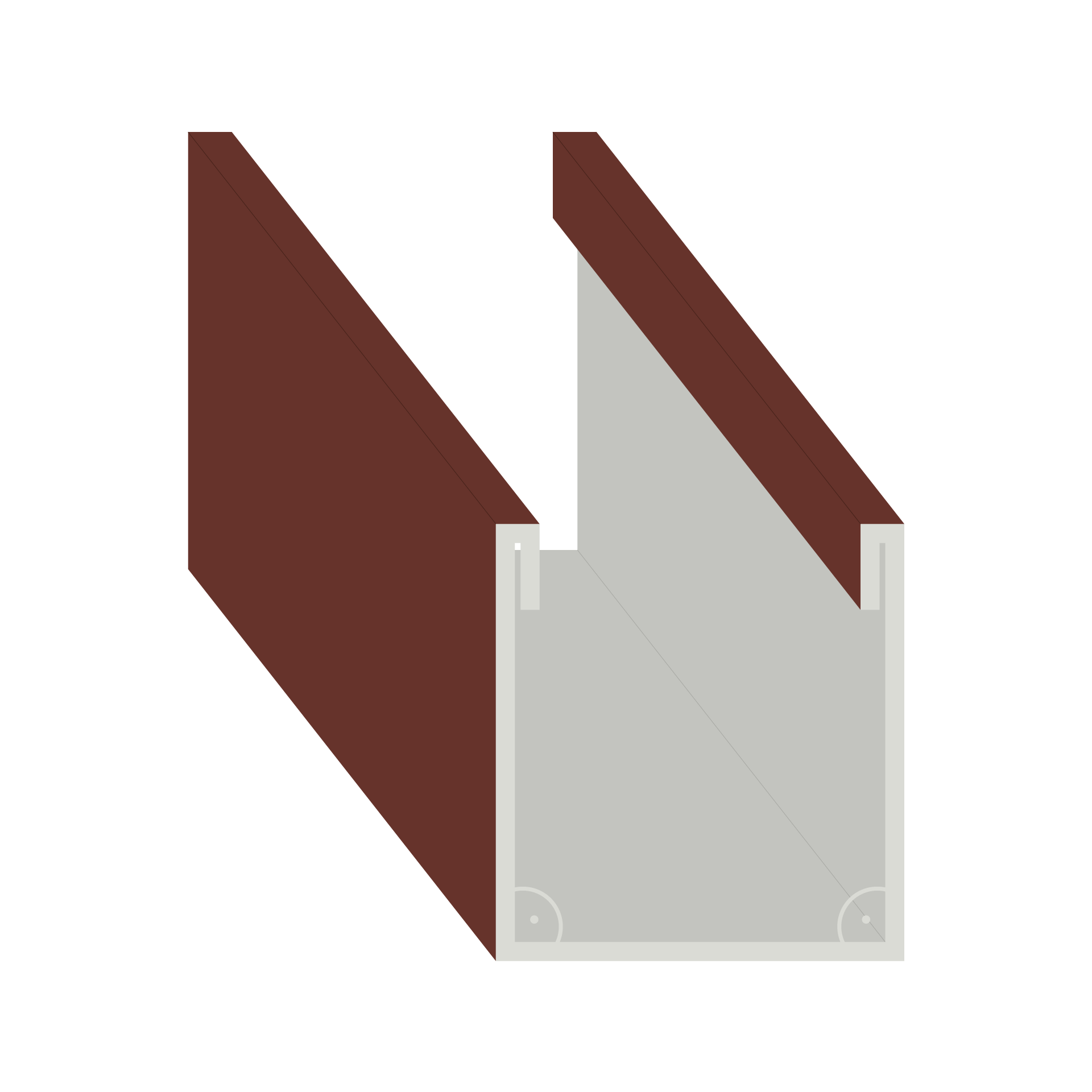 U-Profil, RAL8012