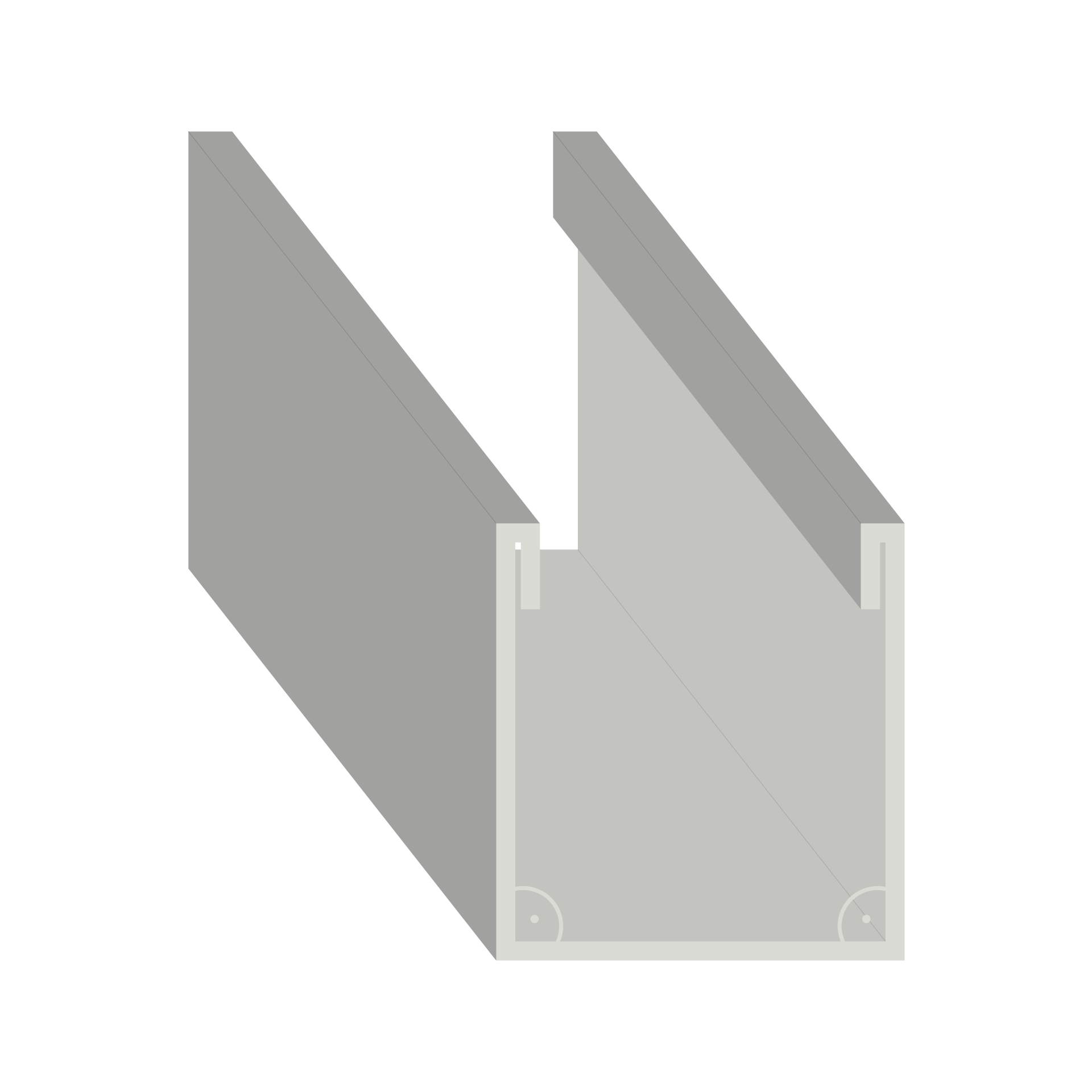 U-Profil, RAL9006