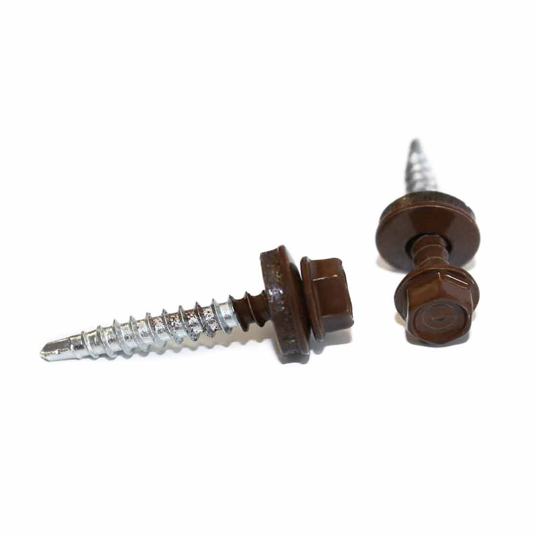 Bohrschraube 4,8x35, RAL8019