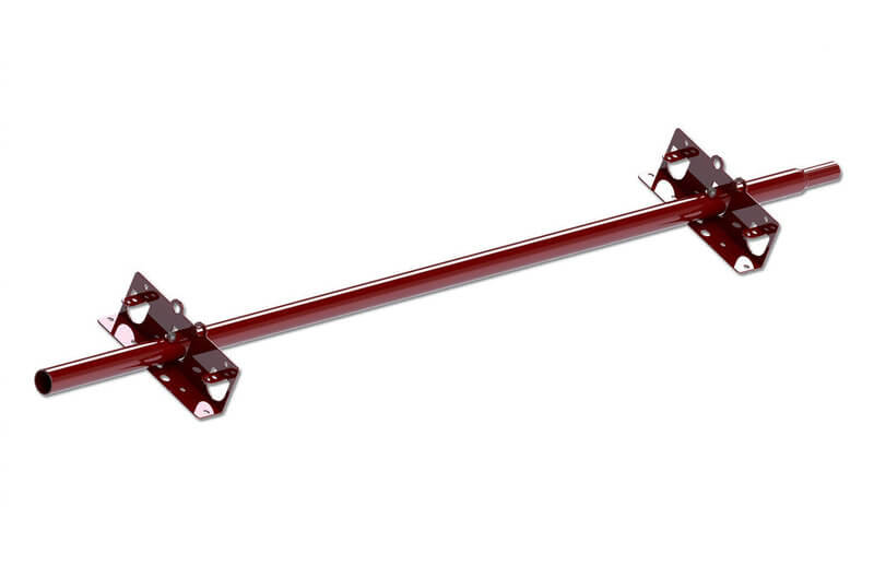 Schneefang Rohr in RAL3009