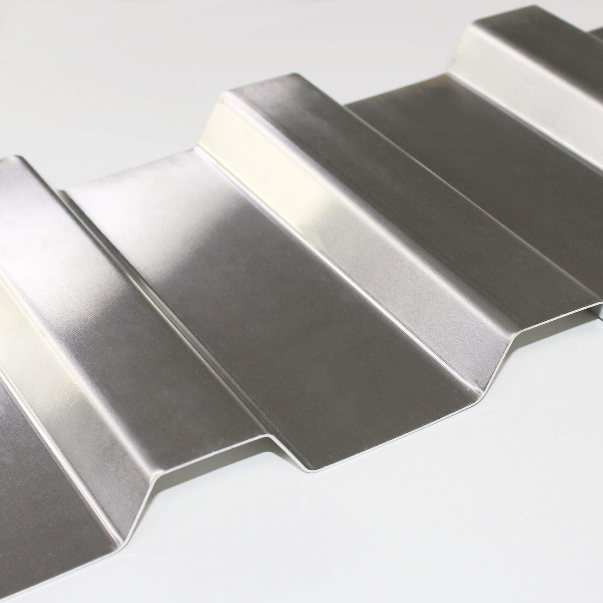 Trapezblech 20/125 in Alu Blank