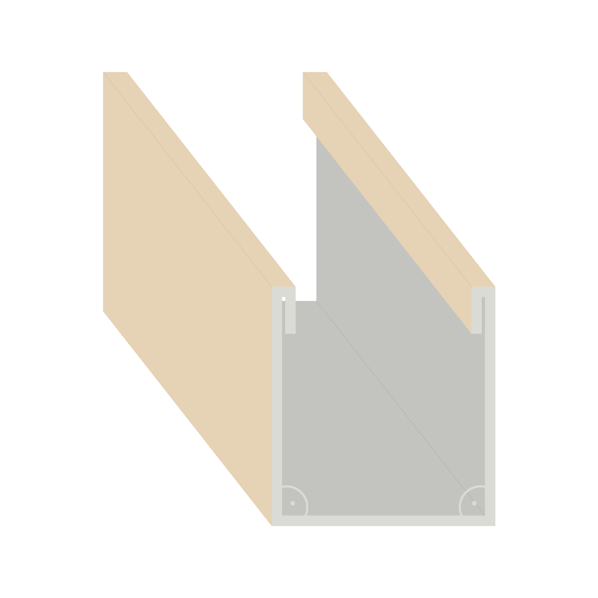 U-Profil, RAL1015