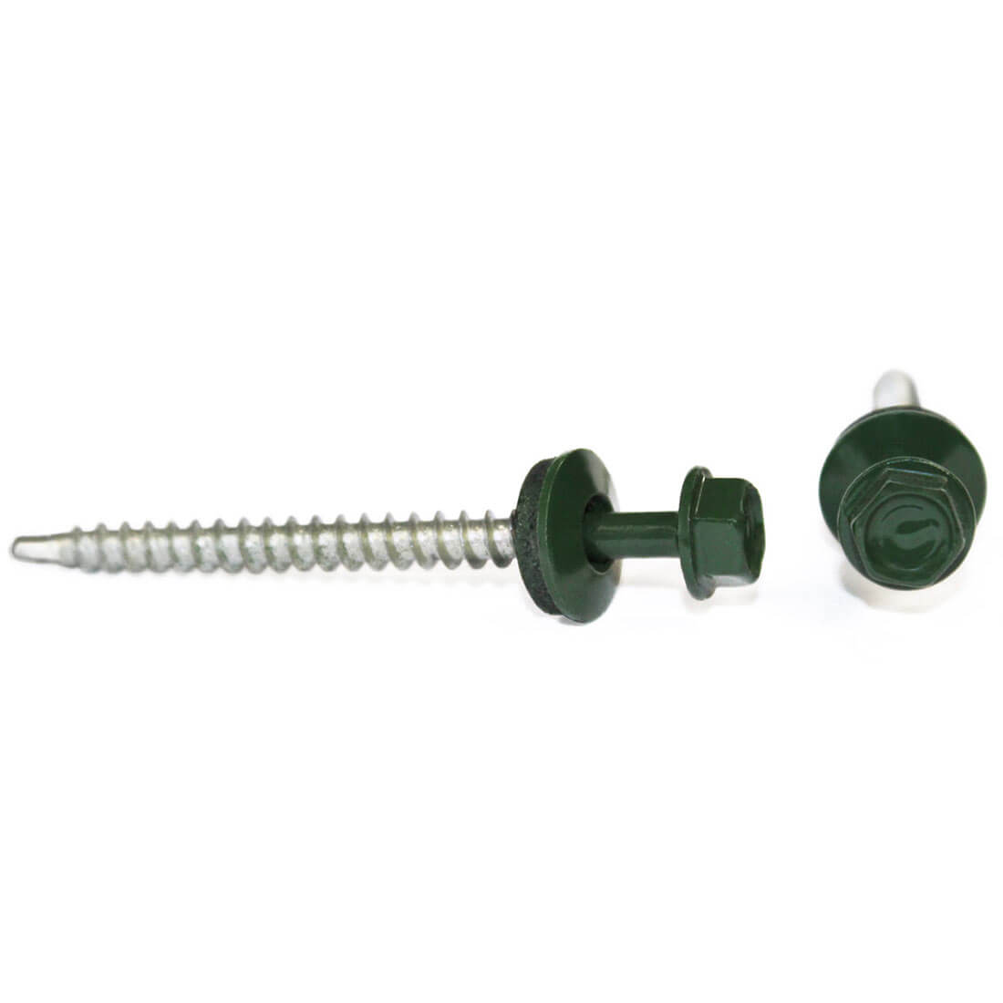 Bohrschraube 4,8x60, RAL6020