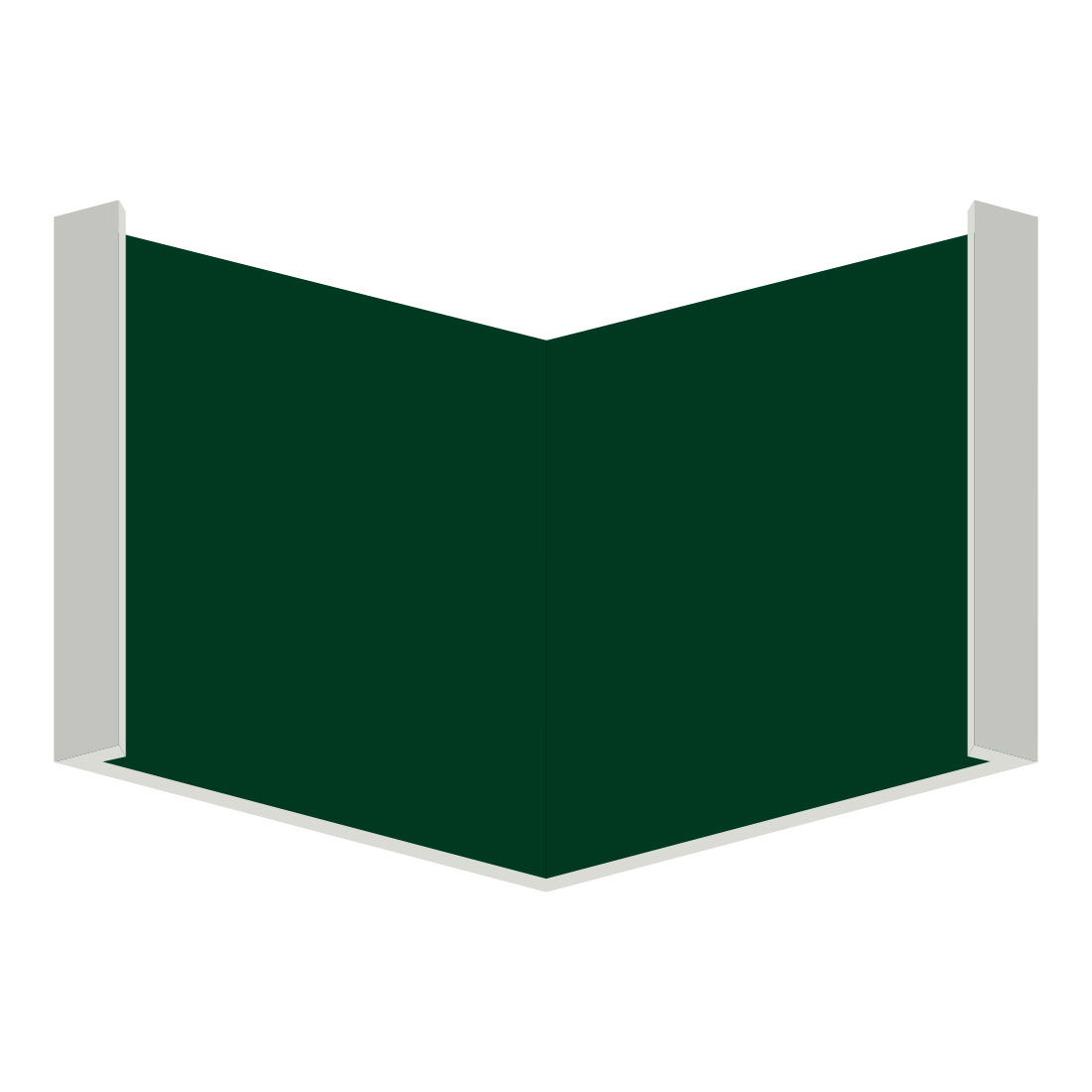 Kehlrinne, RAL6009