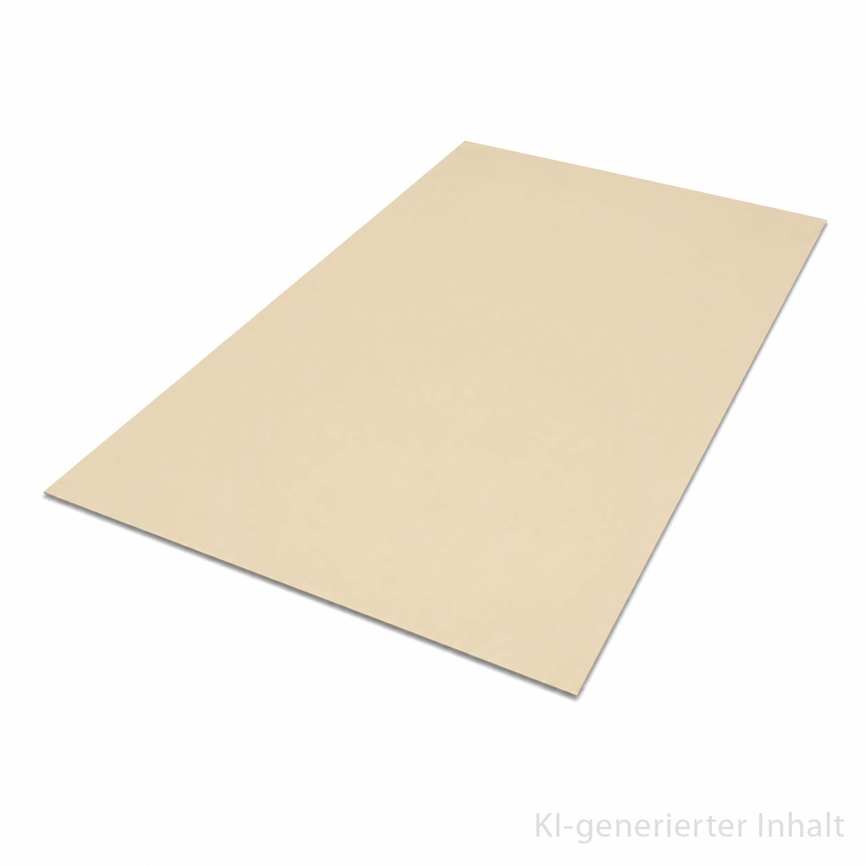 Flachblech in RAL 1015, Hellelfenbein (KI-generierter Inhalt)