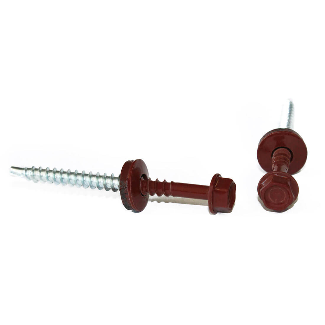 Bohrschraube 4,8x60, RAL3009