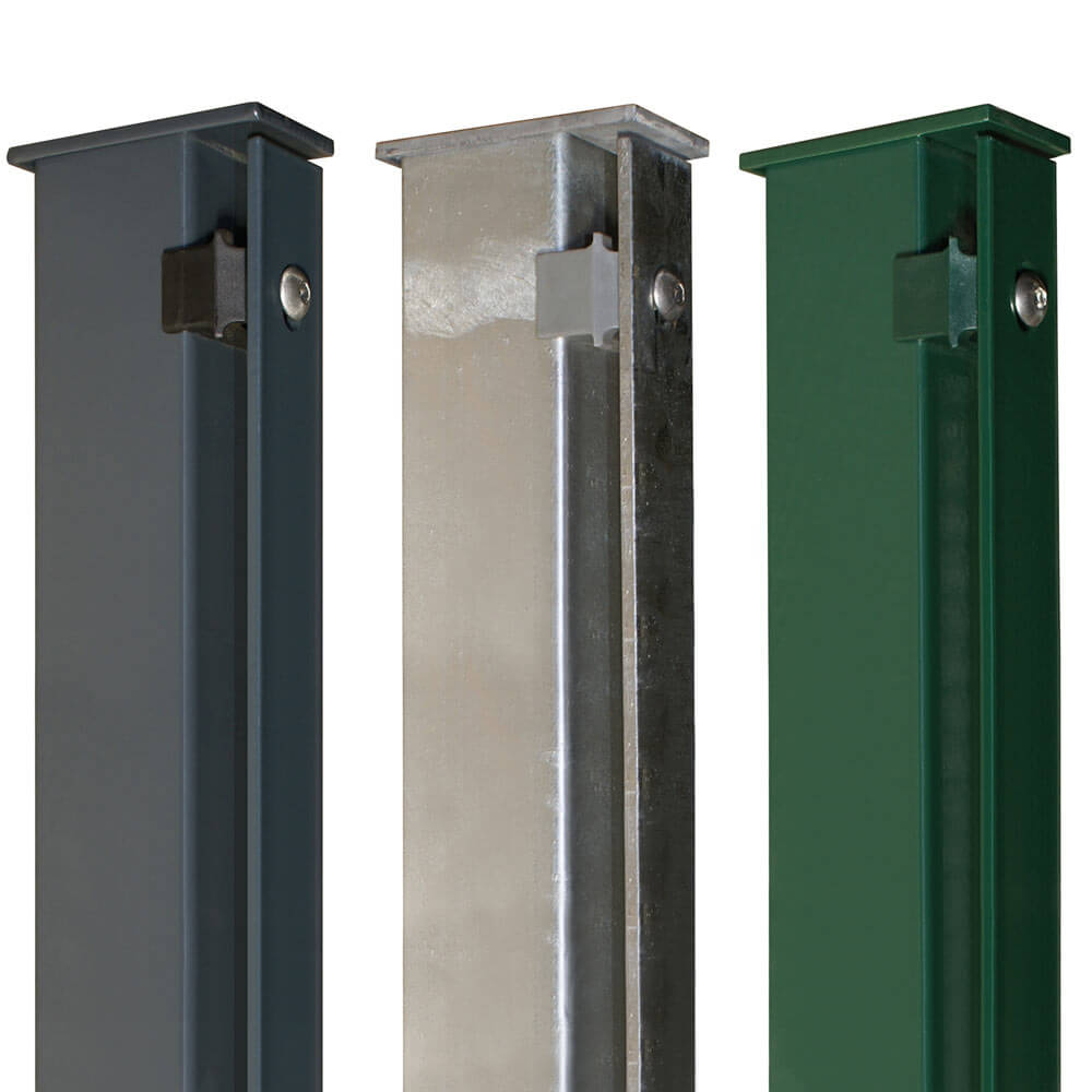 Pfosten für 8/6/8 Matten Pfosten Typ Industrie in drei Farben
