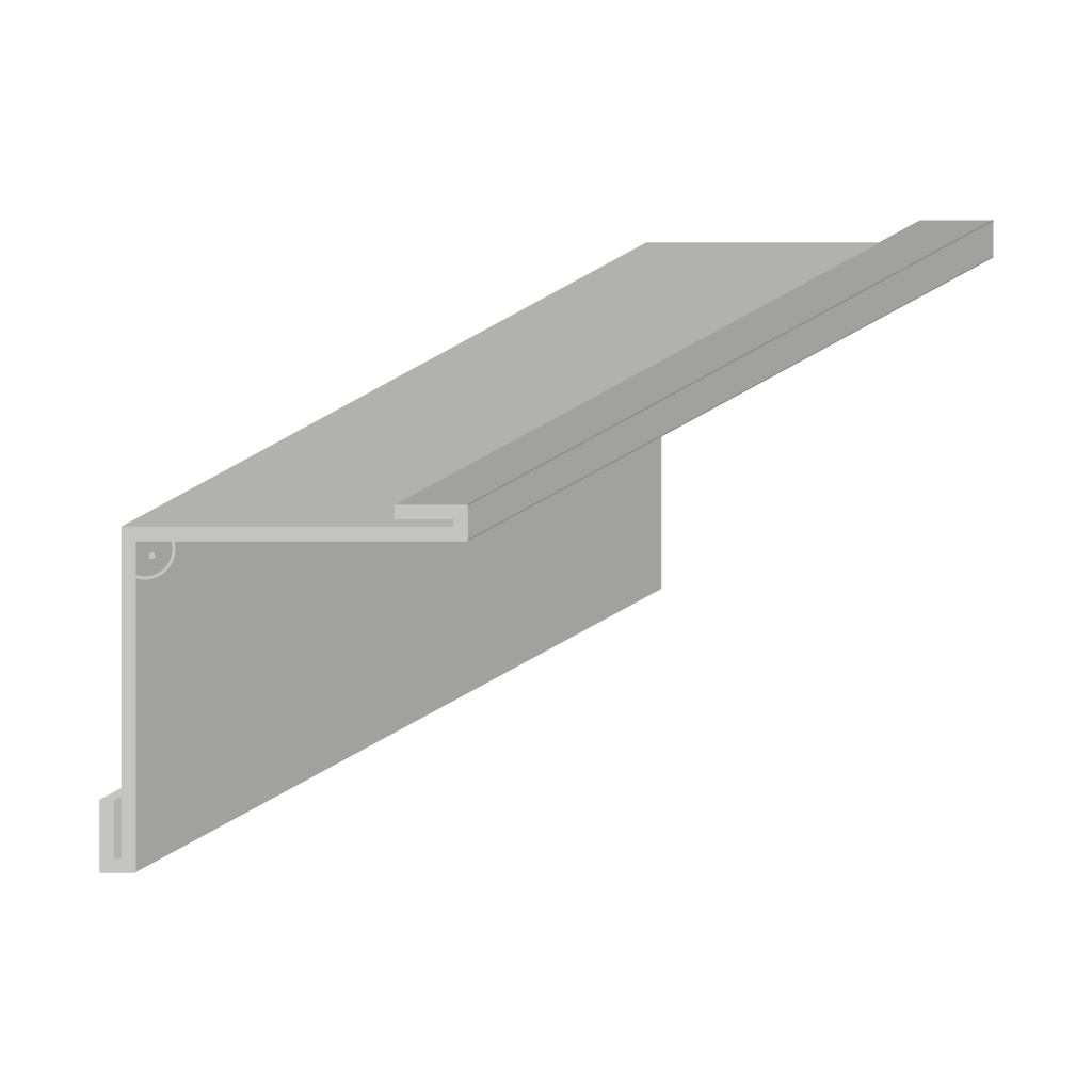 Inneneckwinkel RAL9006