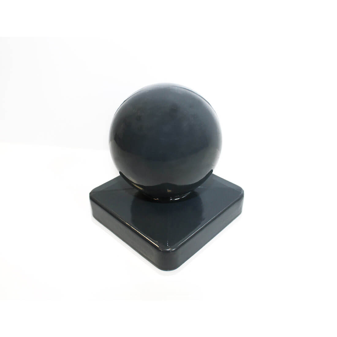 Alu-Kugelkappe ohne Überstand 60 x 40 mm