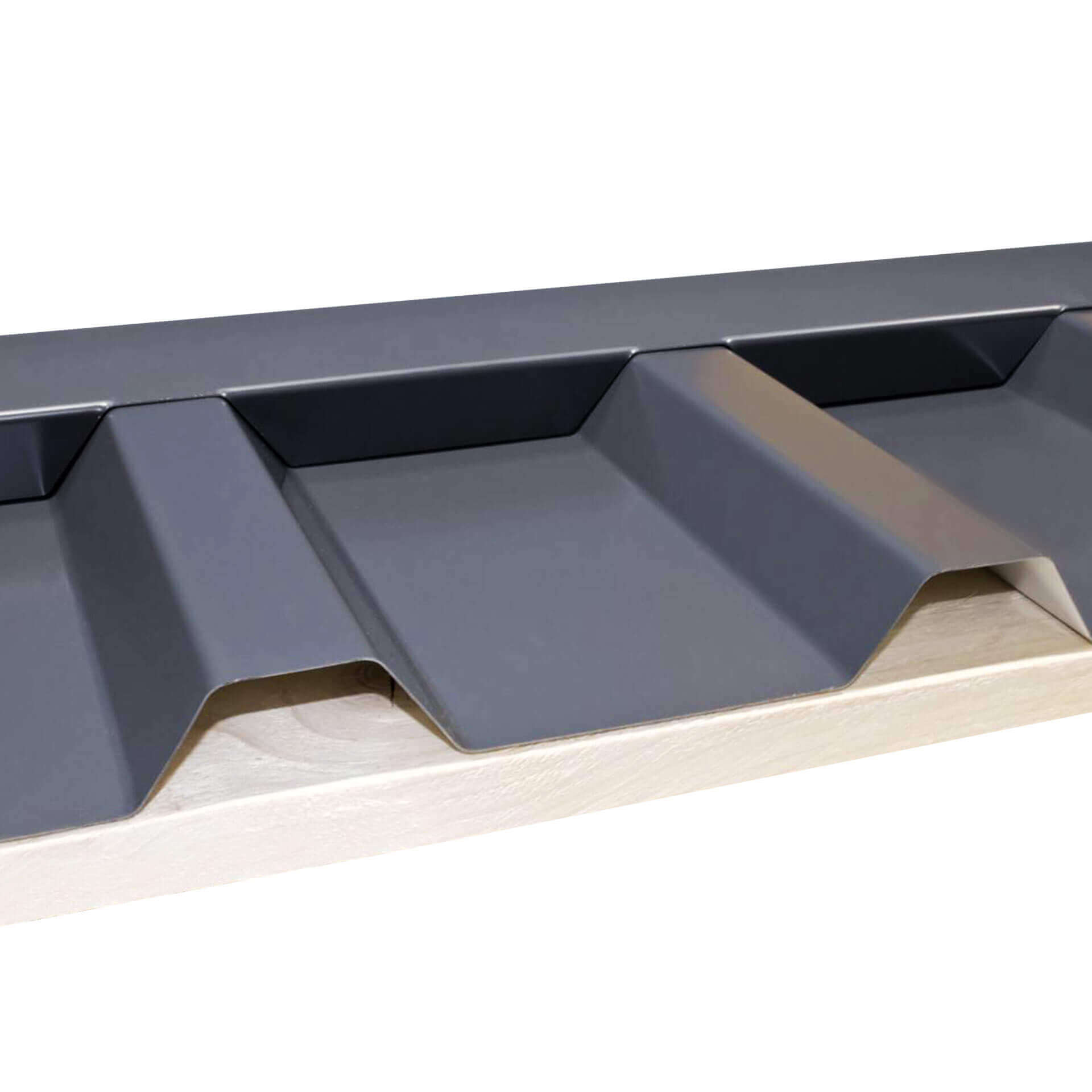 Anwendung Zahnblech RAL7016