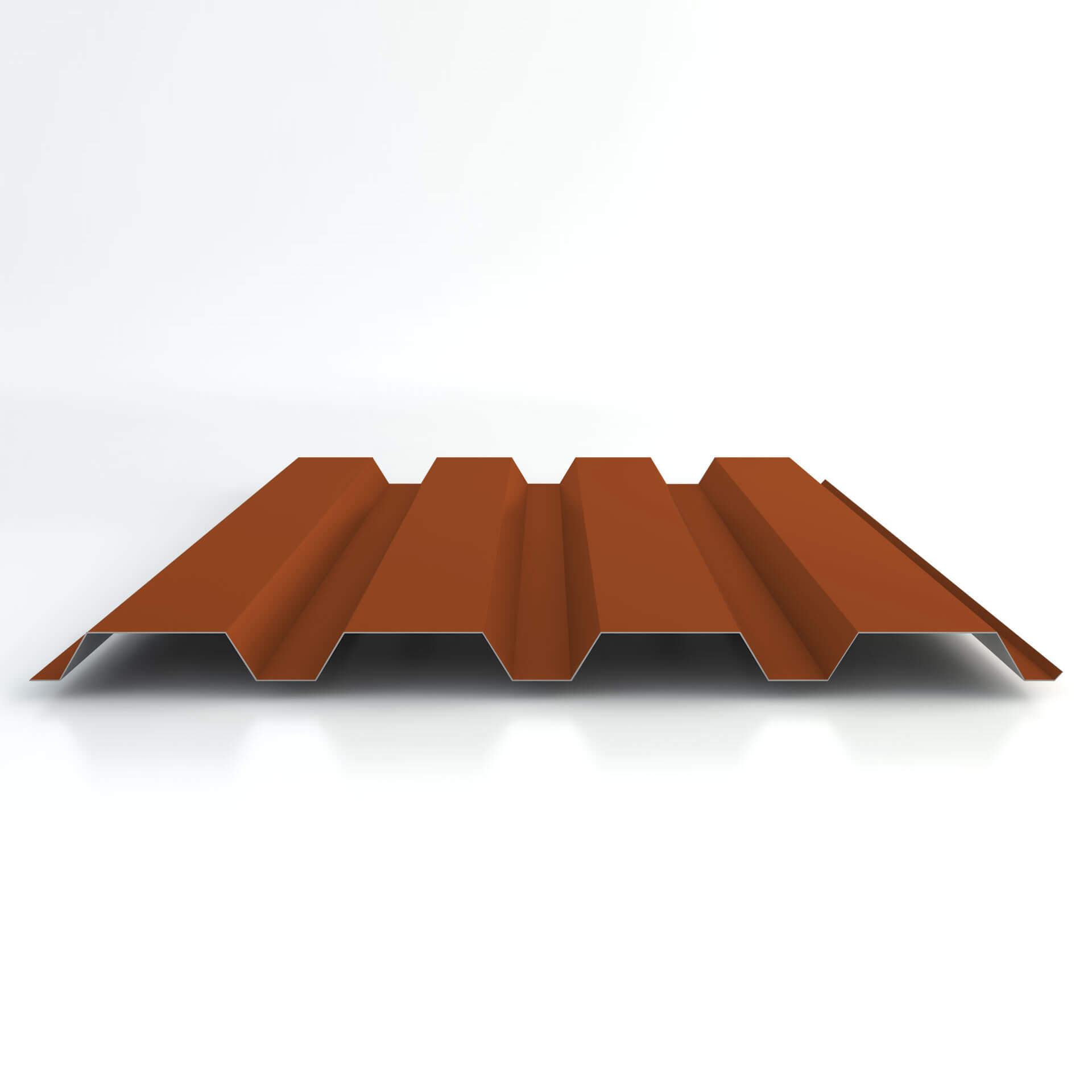 Trapezblech 50/250, Wand, RAL8004