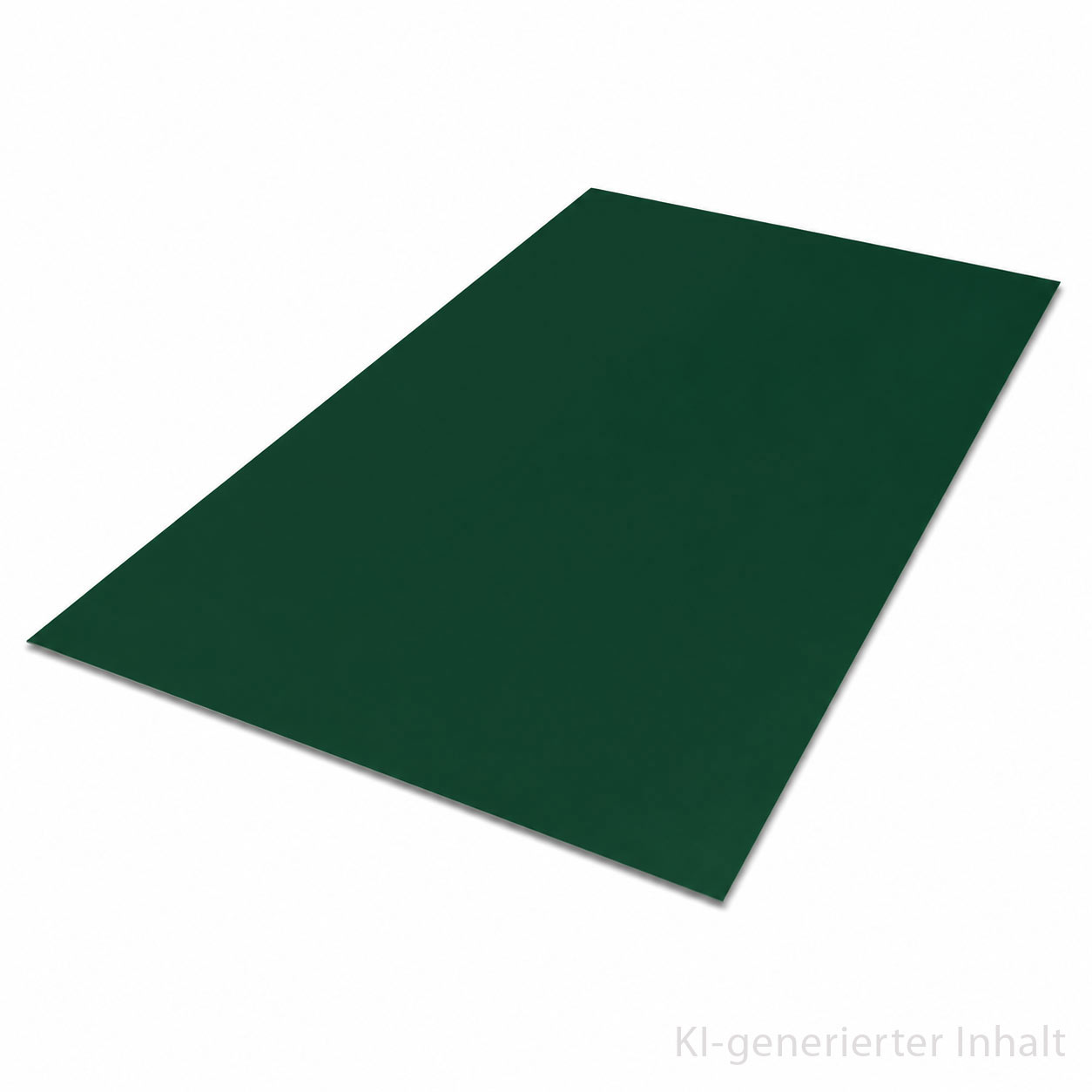 Flachblech in RAL 6005, Moosgrün (KI-generierter Inhalt)